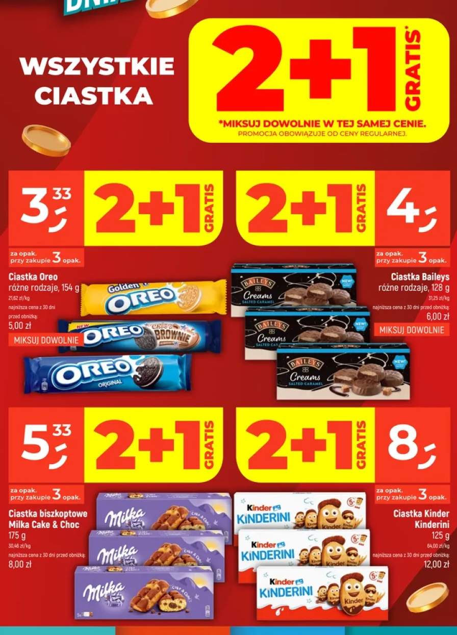 Ciastka +6 wariantów