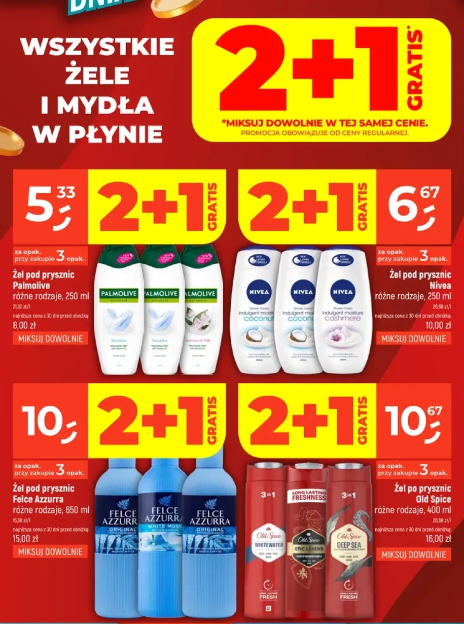 Żel pod prysznic Palmolive Naturals Sensitive +9 wariantów