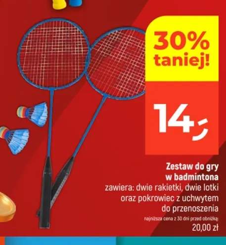 Zestaw do gry w badmintona