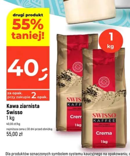 Kawa ziarnista Swisso Crema