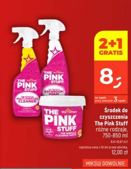 Środek do czyszczenia The Pink Stuff Bathroom Foam +2 warianty