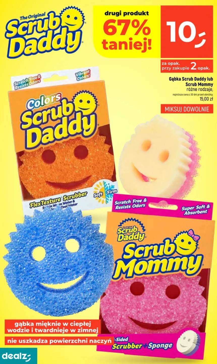 Gąbka Scrub Daddy +1 wariant