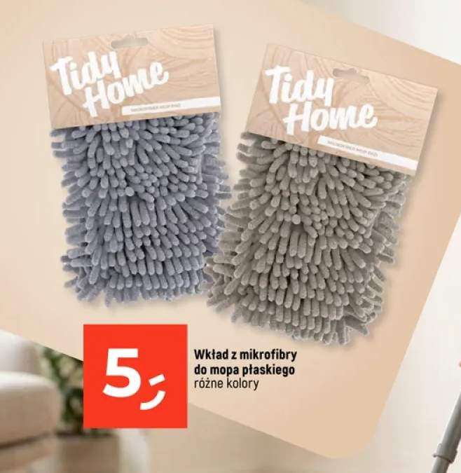 Wkład z mikrofibry do mopa płaskiego Tidy Home