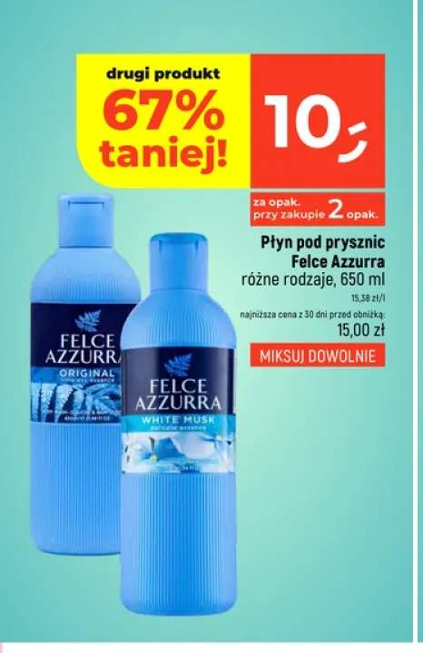 Płyn pod prysznic Felce Azzurra Original +1 wariant