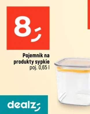 Pojemnik na produkty sypkie 0,65 l