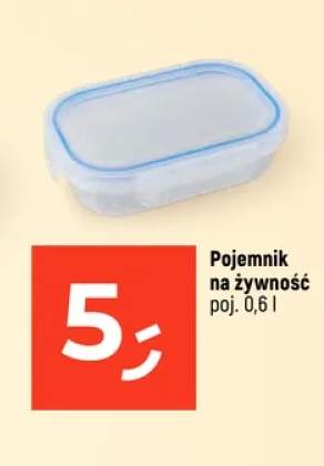 Pojemnik na żywność 0,6 l