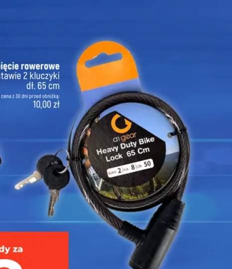 Zapięcie rowerowe Atgear