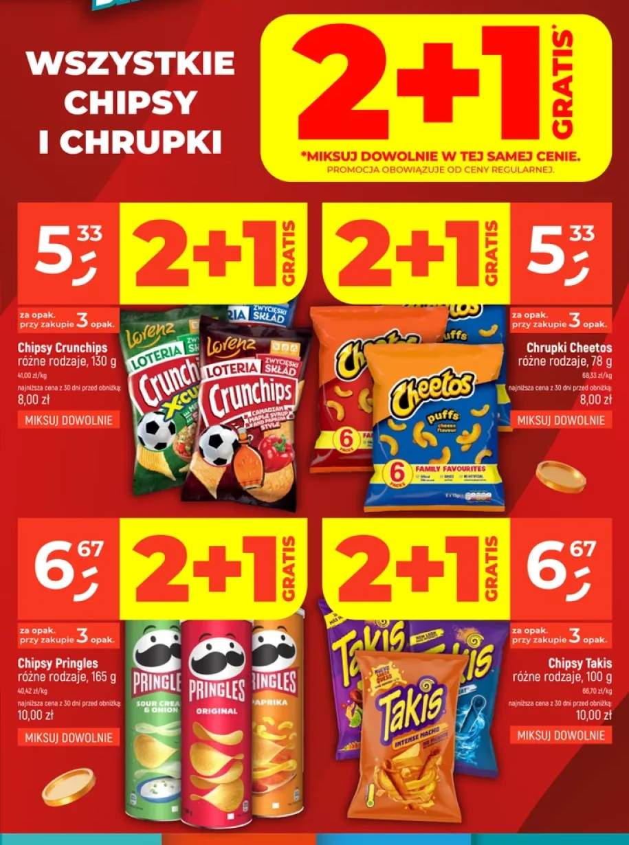 Chipsy Pringles Original +10 wariantów