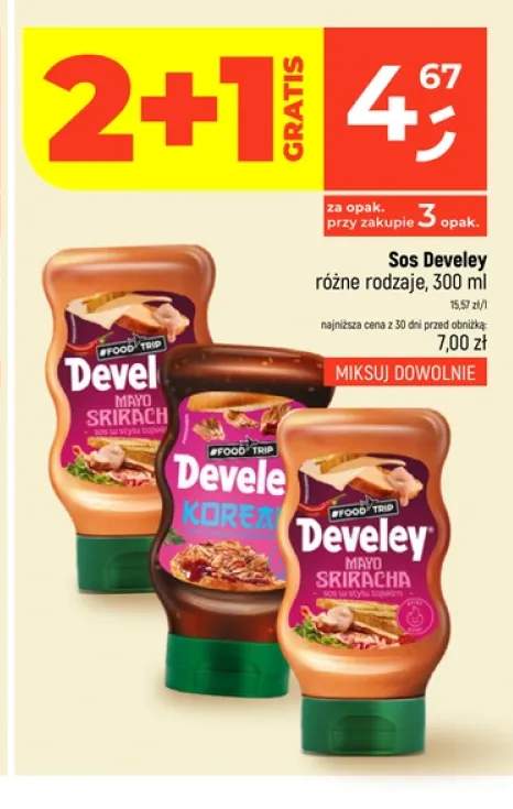 Sos Develey Mayo Sriracha +1 wariant