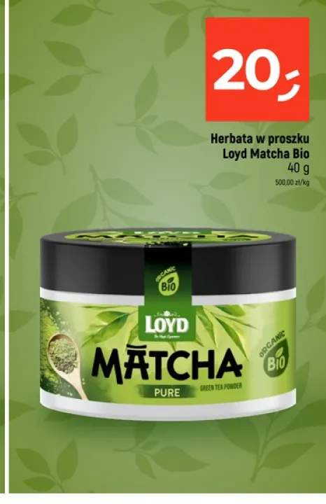 Herbata w proszku Loyd Matcha Bio