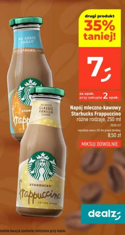 Napój mleczno-kawowy Starbucks Frappuccino Caramel
