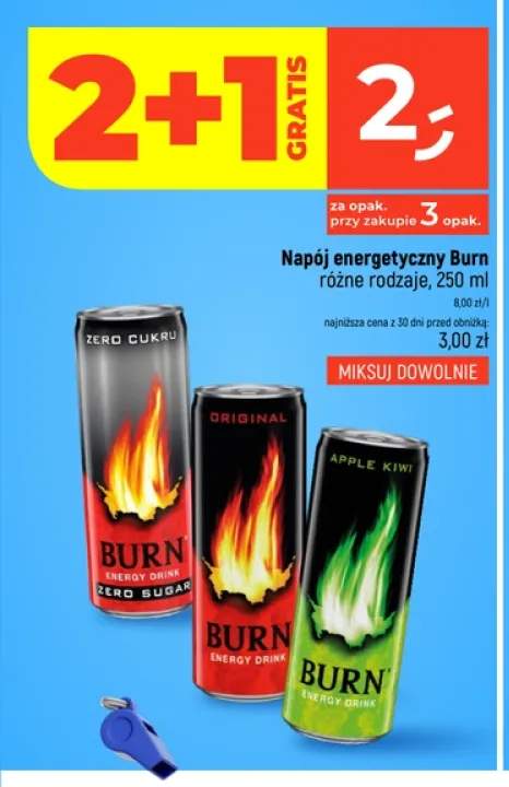 Napój energetyczny Burn
