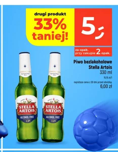 Piwo bezalkoholowe Stella Artois Alcohol Free