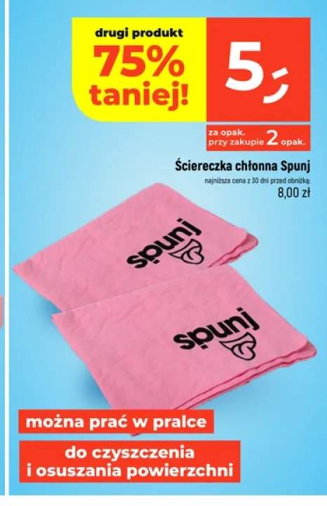 Ściereczka chłonna Spunj
