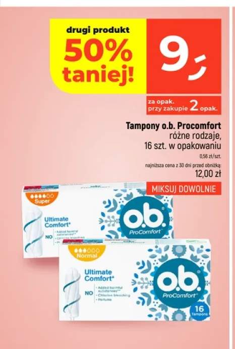 Tampony o.b. Procomfort