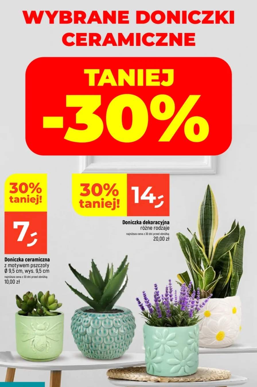 Doniczki ceramiczne +2 warianty