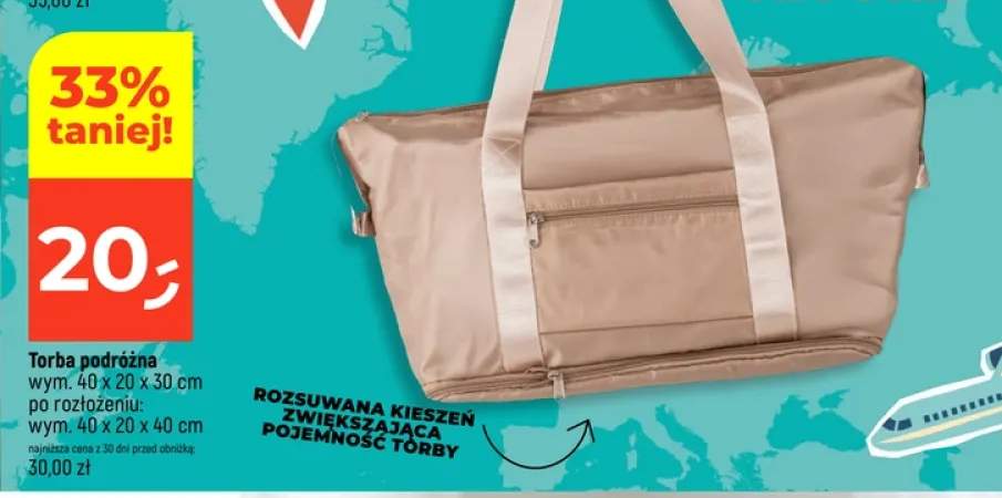 Torba podróżna rozsuwana