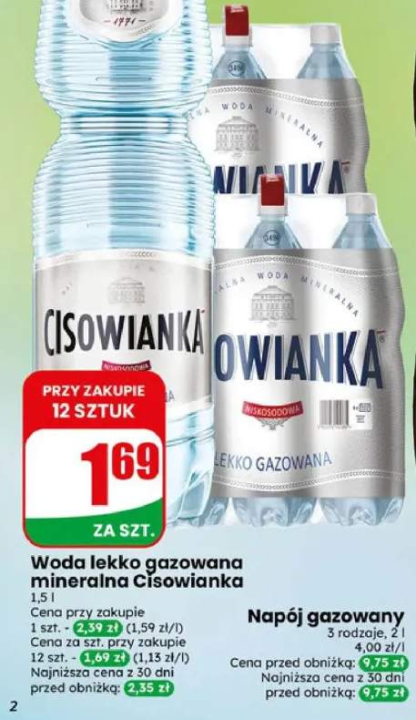 woda gazowana
