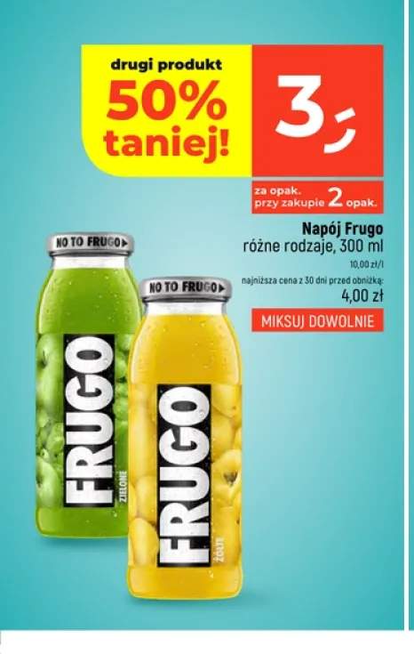 Napój Frugo zielone