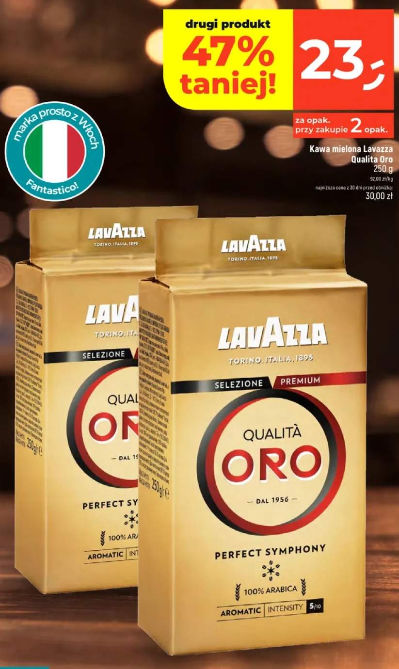 Kawa mielona Lavazza Qualita Oro
