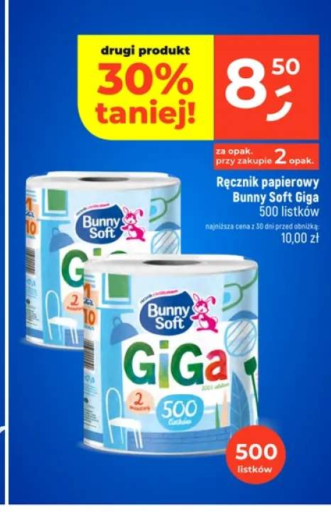 Ręcznik papierowy Bunny Soft Giga