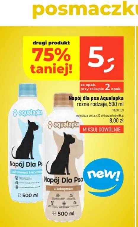 Napój dla psa Aqualapka +1 wariant