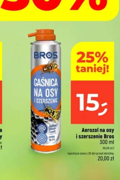 Aerozol na osy i szerszenie Bros