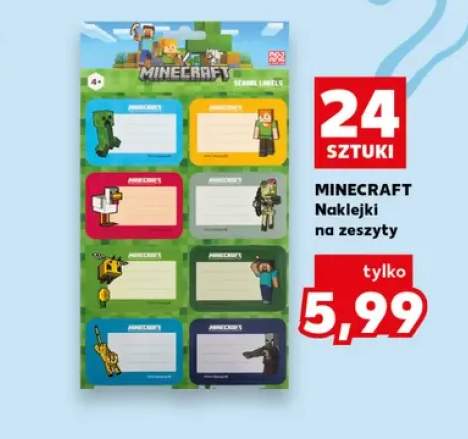 naklejka na zeszyt