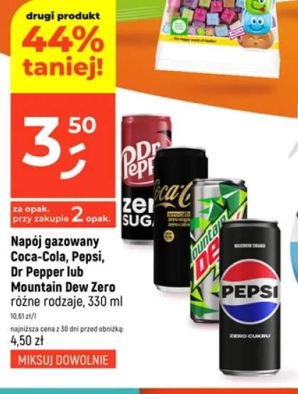 Napój gazowany Coca-Cola +3 warianty