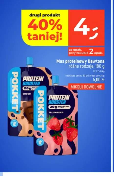Mus proteinowy Dawtona choco +1 wariant