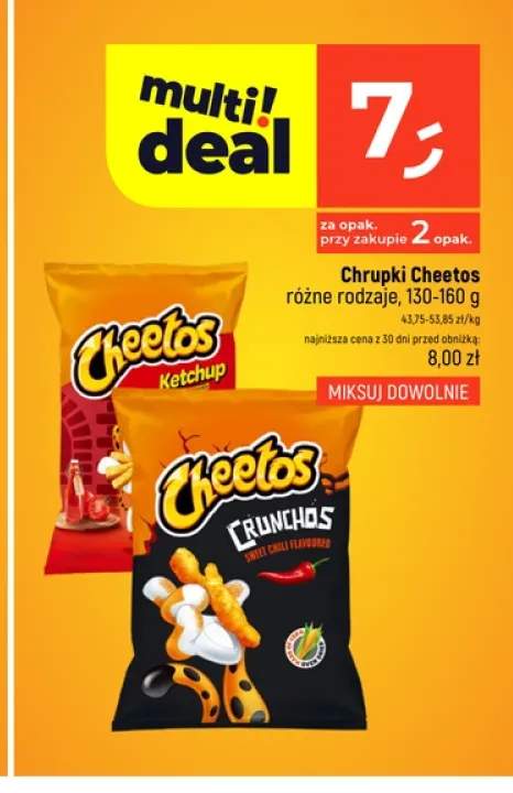 Chrupki Cheetos Ketchup +1 wariant