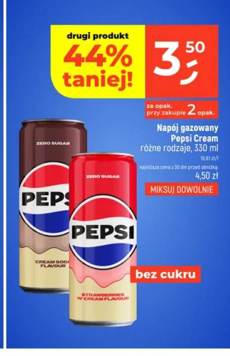 Napój gazowany Pepsi Cream Soda +1 wariant