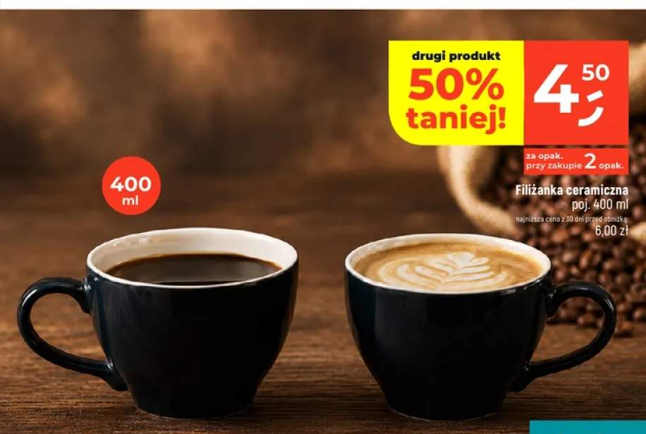 Filiżanka ceramiczna 400 ml