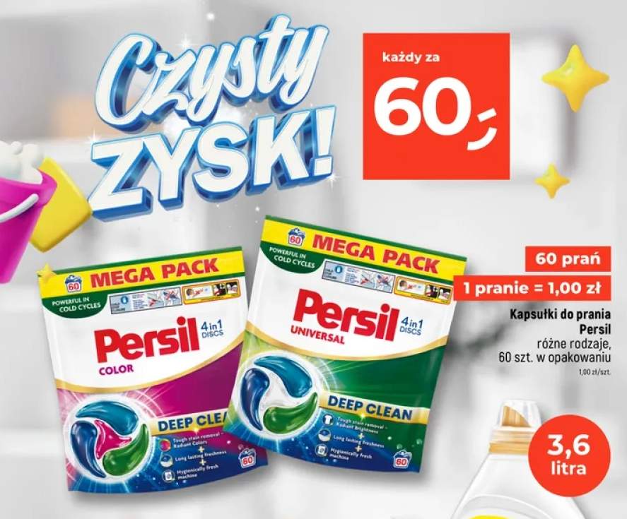 Kapsułki do prania Persil Color +1 wariant