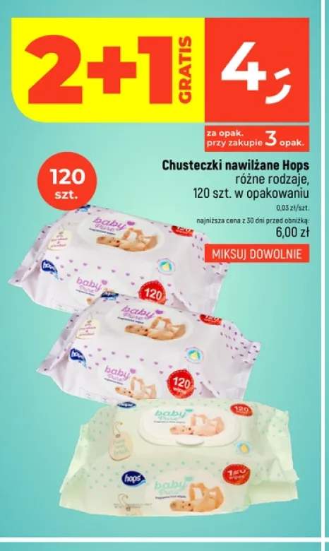 Chusteczki nawilżane Hops