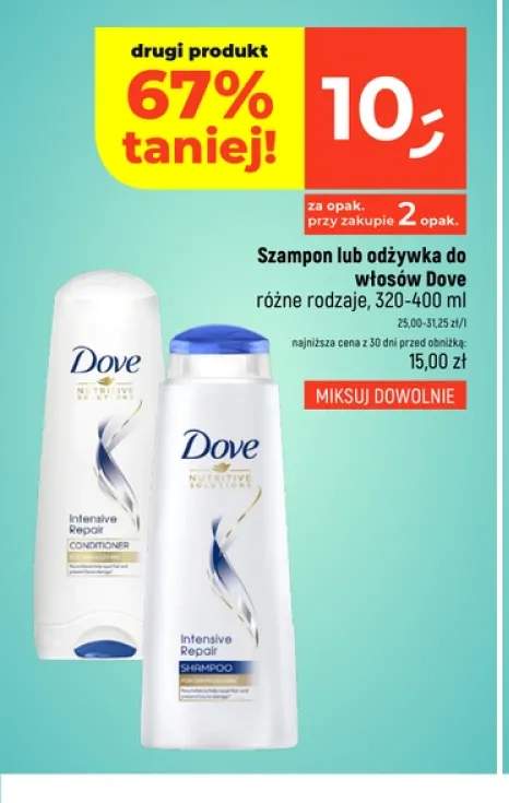 Szampon do włosów Intensive Repair Dove +1 wariant