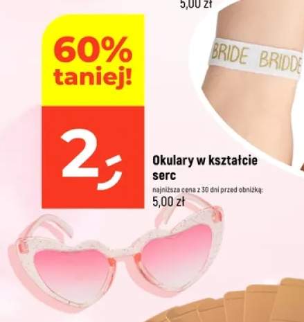 Okulary w kształcie serc