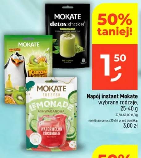 Napój instant Mokate Kaboom Shake +2 warianty