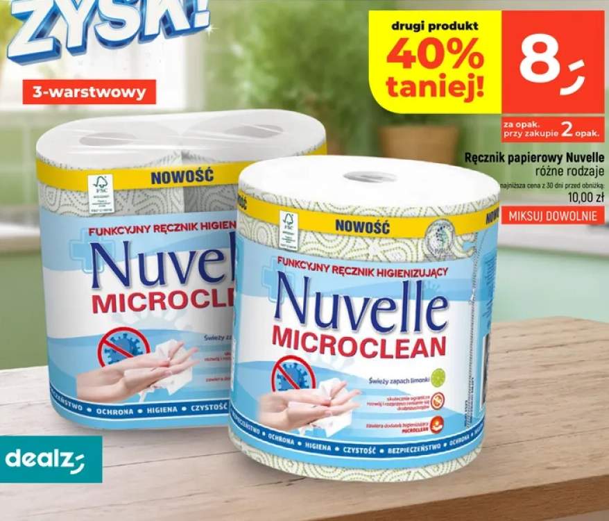 Ręcznik papierowy Nuvelle 3-warstwowy
