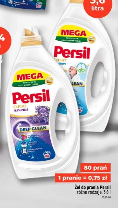 Żel do prania Persil Expert Freshness +1 wariant