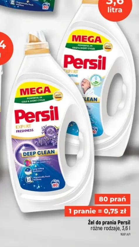 Żel do prania Persil Expert Freshness +1 wariant