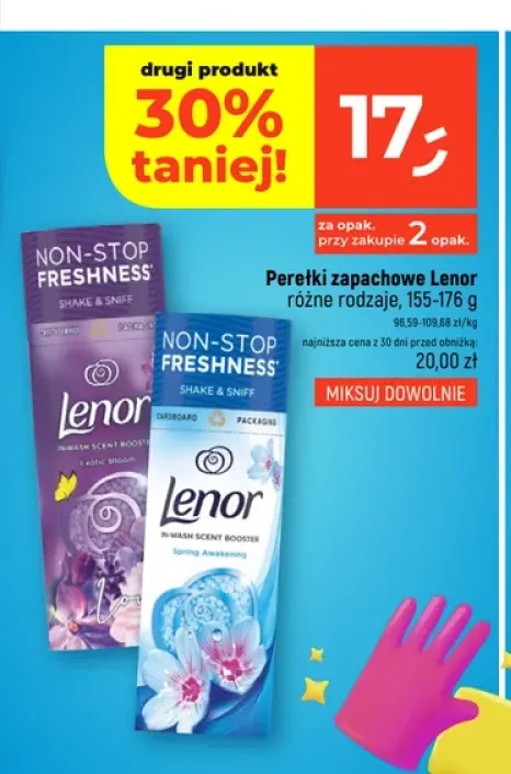 Perełki zapachowe Lenor Spring Awakening +1 wariant