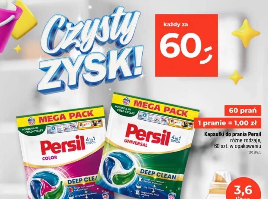 Kapsułki do prania Persil Universal +1 wariant