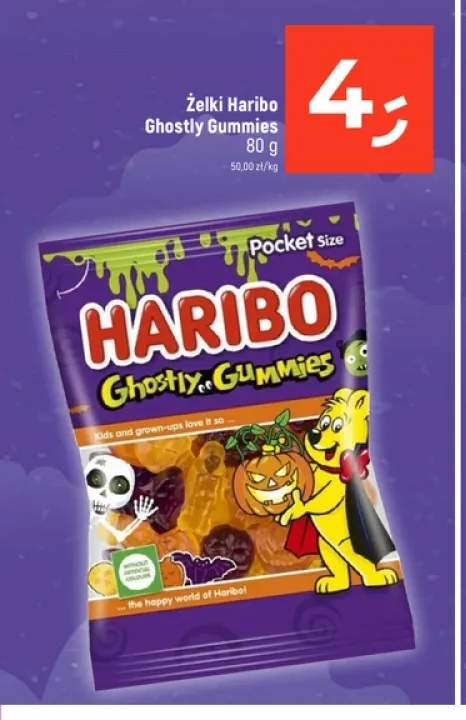 Żelki Haribo Ghostly Gummies