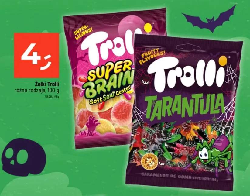 Żelki Trolli Super Brain +1 wariant