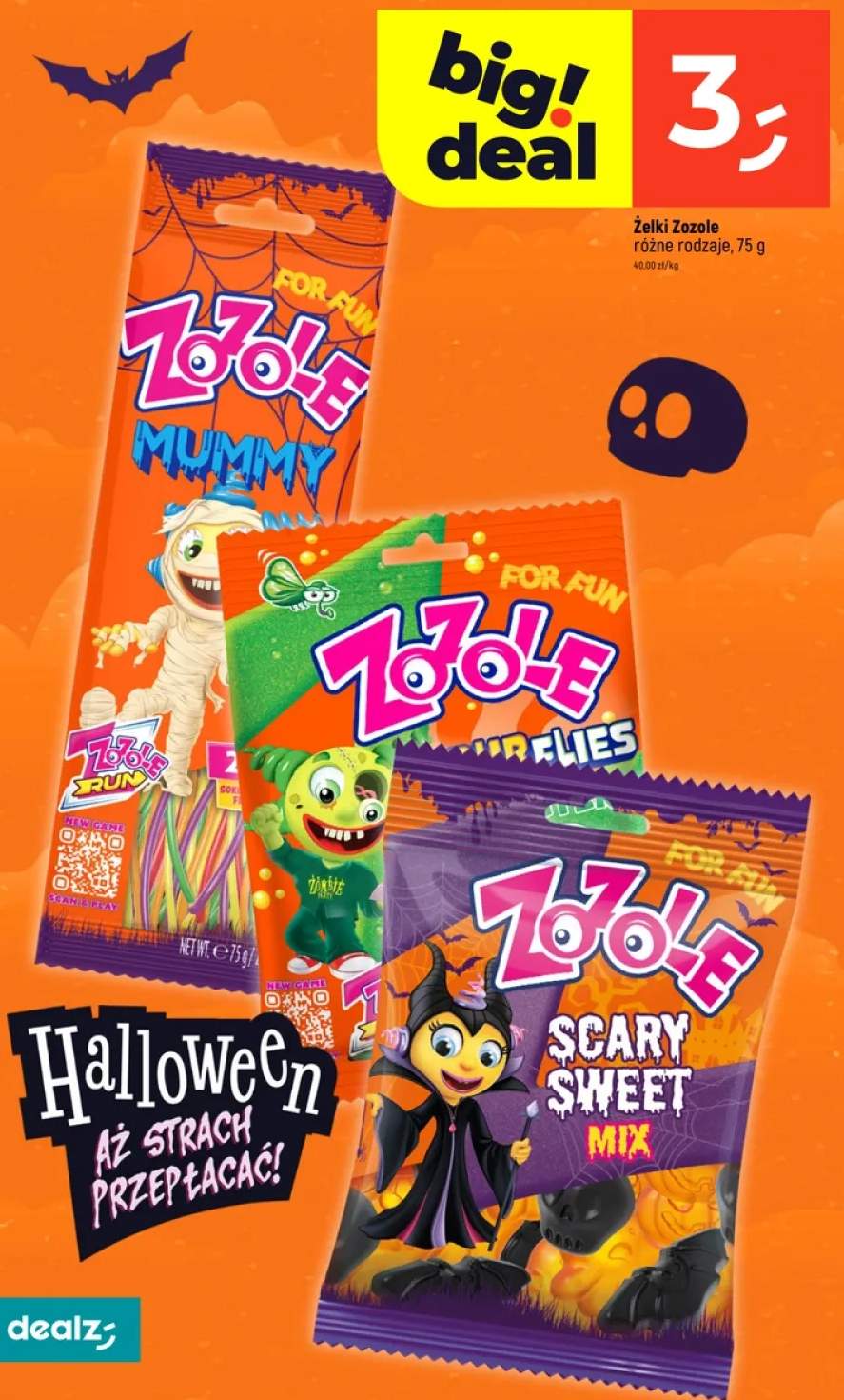Żelki Zozole Mummy +2 warianty