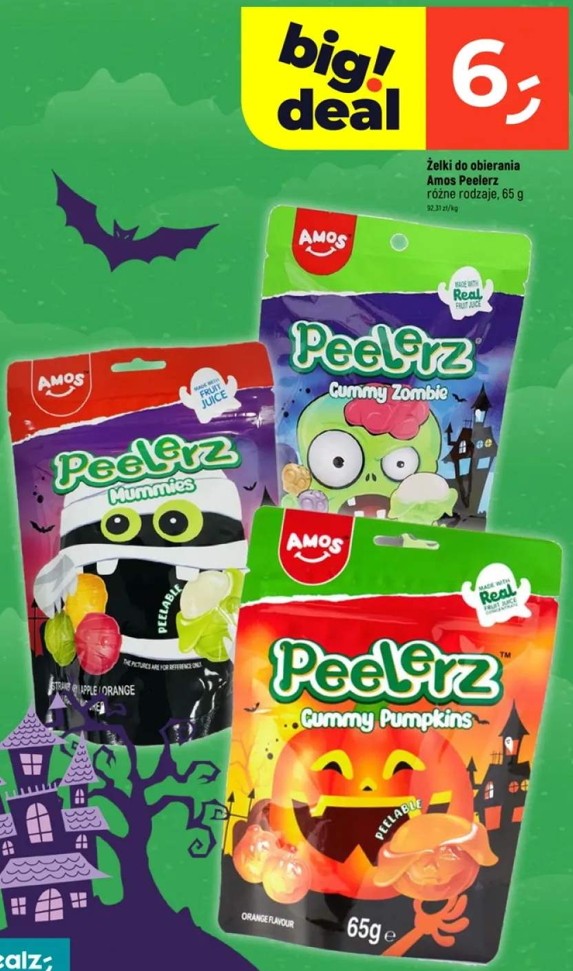 Żelki do obierania Amos Peelerz Mummies +2 warianty