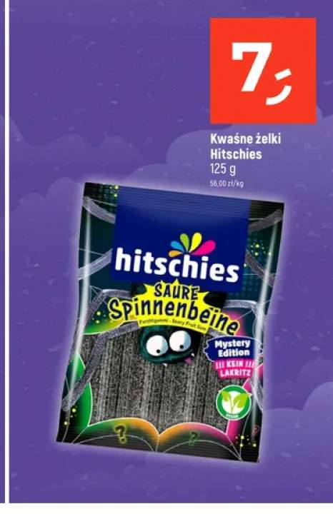 Kwaśne żelki Hitschies