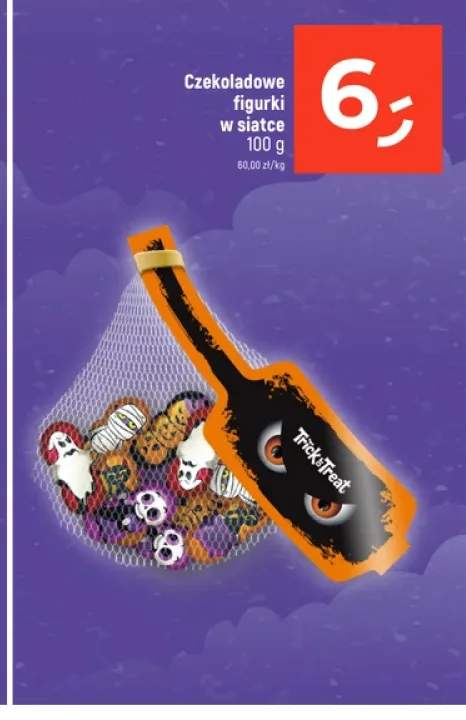 Czekoladowe figurki w siatce Trick or Treat