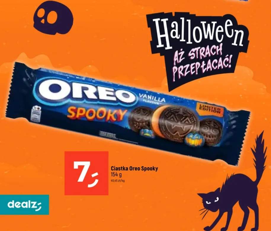 Ciastka Oreo Spooky